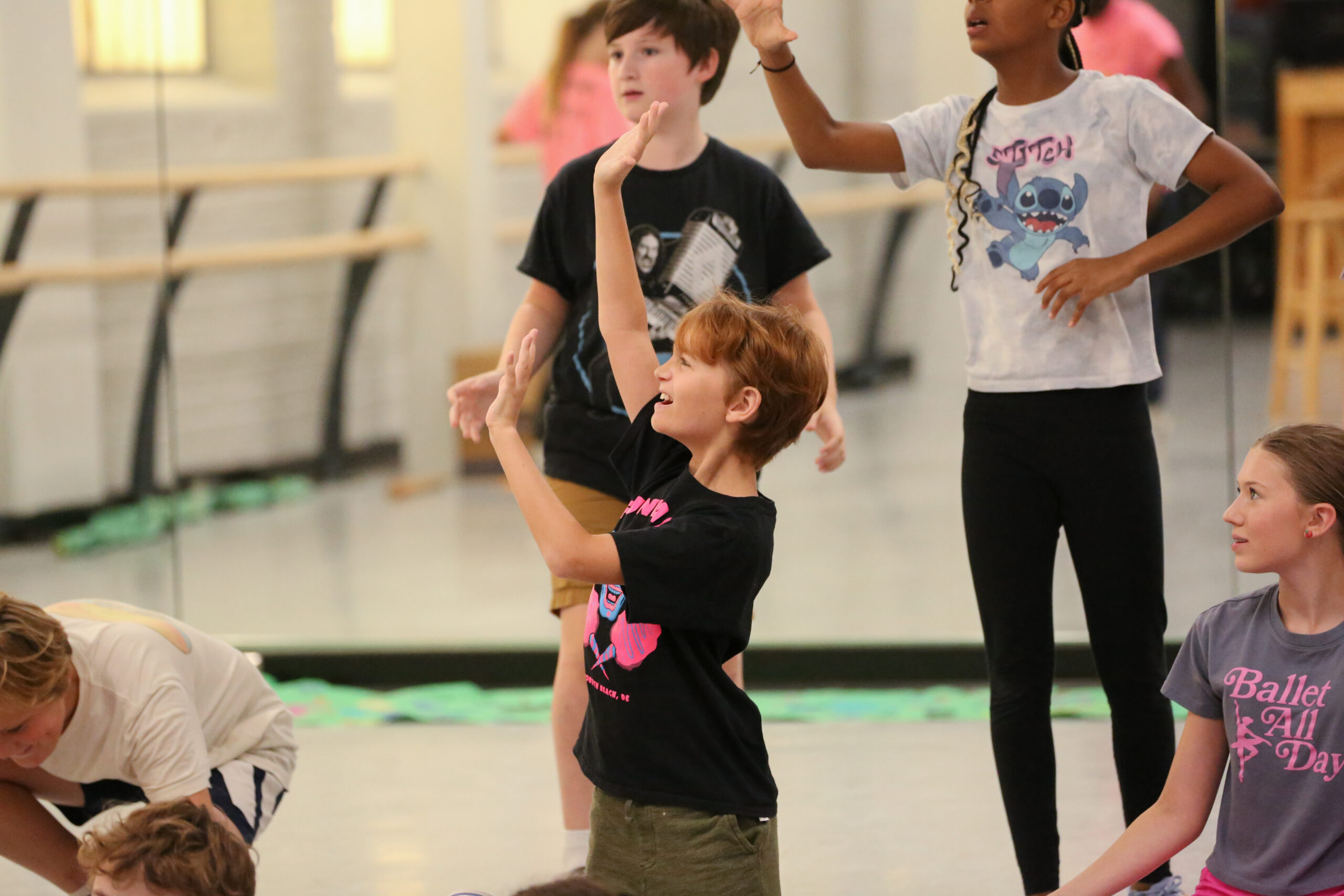 kids enjoying summer camp